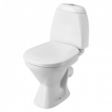 РИМИНИ Унитаз-компакт (эконом.), 1-режимный., сиденье полипропилен САНТЕК