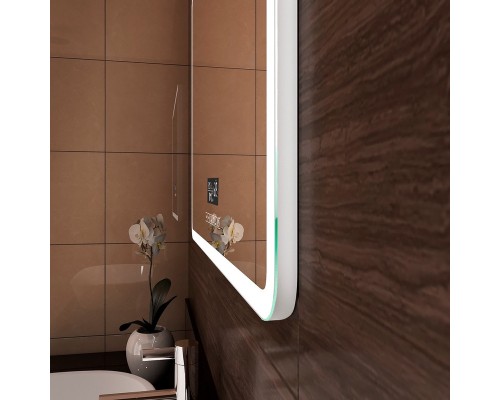 Зеркало Demure LED  800x600 с музыкальным блоком, подогревом
