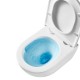 GLAZER WHITE Унитаз подвесной безободковый с сиденьем микролифт, LM, 9614003