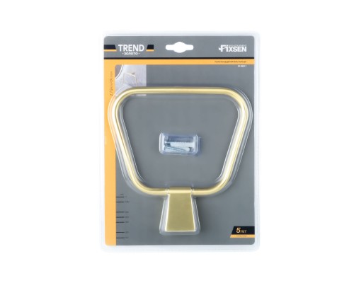 Полотенцедержатель кольцо FIXSEN Trend Gold FX-99011) Полотенцедержатель кольцо FIXSEN Trend Gold FX-99011)