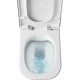 GAP CLEAN RIM Чаша унитаза приставного c безободковым смывом, двойной выпуск, белая. ROCA