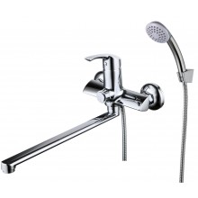 Plus_Strike Смеситель для ванны, плоск.пов.излив 300мм, р/ОД, хром, LM, LM1157C