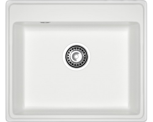 GRANFEST Мойка композит VERTEX, GF-V-580, чаша 580*500, иней