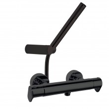 Термостатический смеситель для душа наружнего монтажа с душевым комплектом ALEXIA 3634DNM матовый че