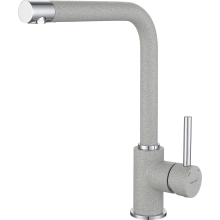 GF Смеситель для кухни, Г-обр. D-35мм (серый)