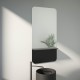 Зеркало настенное с полочкой (цвет: черный) Shadow EVOFORM 60x120 см, BY 0553