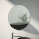 Зеркало настенное с полочкой (цвет: черный) Shadow EVOFORM D70 см, BY 0562