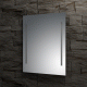 Зеркало настенное с 2-мя встроенными LED-светильниками Ledline EVOFORM 90х75 см, BY 2118