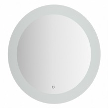 Зеркало настенное с LED-подсветкой, сенсорный выключатель, Ledshine EVOFORM 70х70 см, BY 2624
