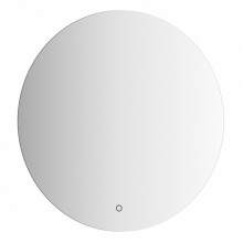 Зеркало настенное с LED-подсветкой, сенсорный выключатель, Ledshine EVOFORM 60х60 см, BY 2643