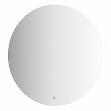 Зеркало настенное с LED-подсветкой, сенсорный выключатель, Ledshine EVOFORM 80х80 см, BY 2645