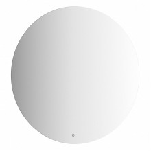 Зеркало настенное с LED-подсветкой, сенсорный выключатель, Ledshine EVOFORM 100х100 см, BY 2647