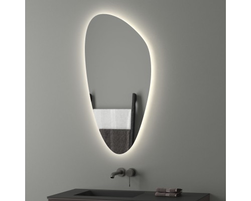 Зеркало настенное с LED-подсветкой Ledshine EVOFORM 50х100 см, BY 2582