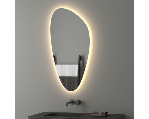 Зеркало настенное с LED-подсветкой Ledshine EVOFORM 50х100 см, BY 2592