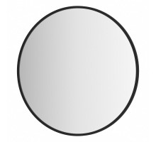 Зеркало настенное EVOFORM в багетной раме чёрный, D50 см, BY 7501