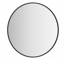 Зеркало настенное EVOFORM в багетной раме чёрный, D60 см, BY 7502
