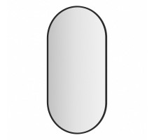 Зеркало настенное EVOFORM в багетной раме чёрный, D80 см, BY 7503
