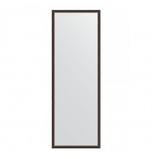 Зеркало настенное EVOFORM в багетной раме витой махагон, 48х138 см, BY 0710