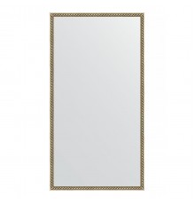 Зеркало настенное EVOFORM в багетной раме витая латунь, 58х108 см, BY 0737