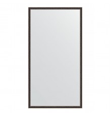 Зеркало настенное EVOFORM в багетной раме витой махагон, 68х128 см, BY 0744