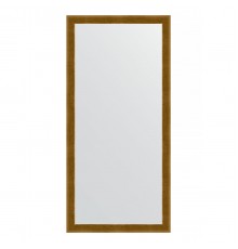 Зеркало настенное EVOFORM в багетной раме травленое золото, 74х154 см, BY 0770