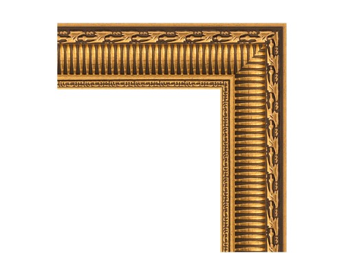 Зеркало настенное EVOFORM в багетной раме золотой акведук, 64х64 см, BY 0783