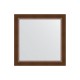 Зеркало настенное EVOFORM в багетной раме орех, 66х66 см, BY 0784