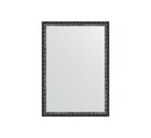 Зеркало настенное EVOFORM в багетной раме чернёное серебро, 50х70 см, BY 0788