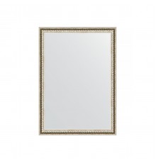 Зеркало настенное EVOFORM в багетной раме мельхиор, 51х71 см, BY 0790