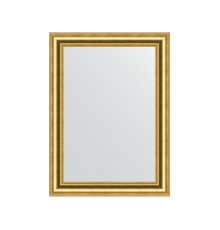 Зеркало настенное EVOFORM в багетной раме состаренное золото, 56х76 см, BY 1001