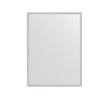 Зеркало настенное EVOFORM в багетной раме сталь, 56х76 см, BY 1004