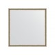 Зеркало настенное EVOFORM в багетной раме мельхиор, 71х71 см, BY 1020