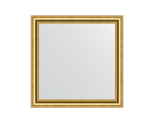 Зеркало настенное EVOFORM в багетной раме состаренное золото, 76х76 см, BY 1031