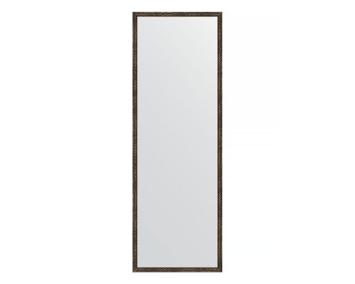 Зеркало настенное EVOFORM в багетной раме витая бронза, 48х138 см, BY 1062