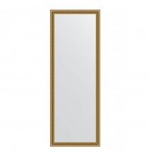 Зеркало настенное EVOFORM в багетной раме бусы золотые, 52х142 см, BY 1067