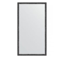 Зеркало настенное EVOFORM в багетной раме чернёное серебро, 60х110 см, BY 1078