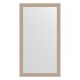 Зеркало настенное EVOFORM в багетной раме белёный дуб, 64х114 см, BY 1086