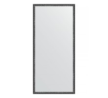 Зеркало настенное EVOFORM в багетной раме чернёное серебро, 70х150 см, BY 1108