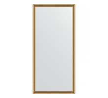 Зеркало настенное EVOFORM в багетной раме бусы золотые, 72х152 см, BY 1112