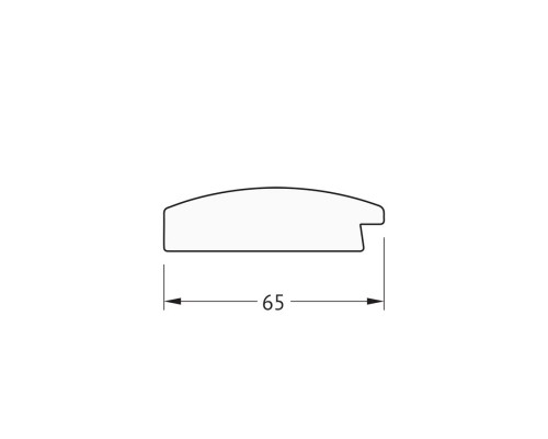 Зеркало настенное с фацетом EVOFORM в багетной раме орех, 72х162 см, BY 1207