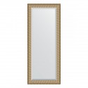 Зеркало настенное с фацетом EVOFORM в багетной раме медный эльдорадо, 64х154 см, BY 1283