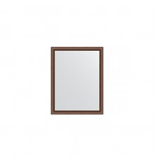 Зеркало настенное EVOFORM в багетной раме орех, 34х44 см, BY 1324