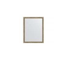Зеркало настенное EVOFORM в багетной раме витая латунь, 34х44 см, BY 1338