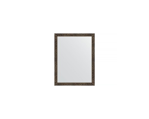 Зеркало настенное EVOFORM в багетной раме витая бронза, 34х44 см, BY 1339