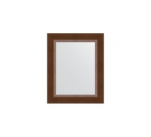 Зеркало настенное EVOFORM в багетной раме орех, 42х52 см, BY 1351