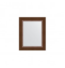 Зеркало настенное EVOFORM в багетной раме орех, 42х52 см, BY 1351
