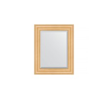 Зеркало настенное с фацетом EVOFORM в багетной раме сосна, 41х51 см, BY 1355