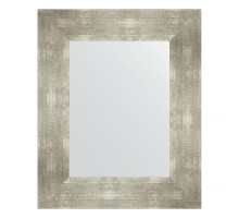 Зеркало настенное EVOFORM в багетной раме алюминий, 46х56 см, BY 3026