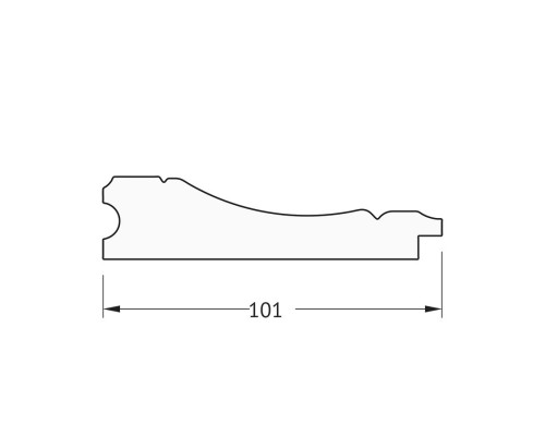 Зеркало настенное EVOFORM в багетной раме вензель серебряный, 49х59 см, BY 3032