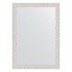 Зеркало настенное EVOFORM в багетной раме чеканка белая, 51х71 см, BY 3034